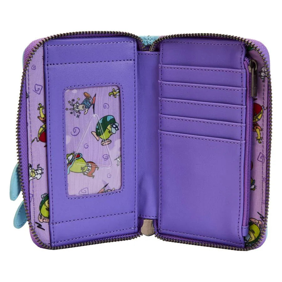 LOUNICWA0020 Rocko's Modern Life - Zip Around Purse - Loungefly - Titan Pop Culture