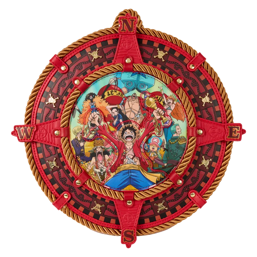 LOUOPBK0015 One Piece - Crew Compass Mini Backpack - Loungefly - Titan Pop Culture