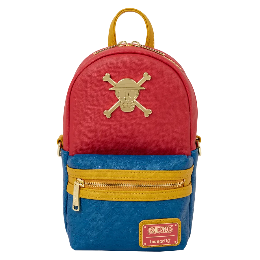 LOUOPTB0006 One Piece - Luffy Sling Bag - Loungefly - Titan Pop Culture