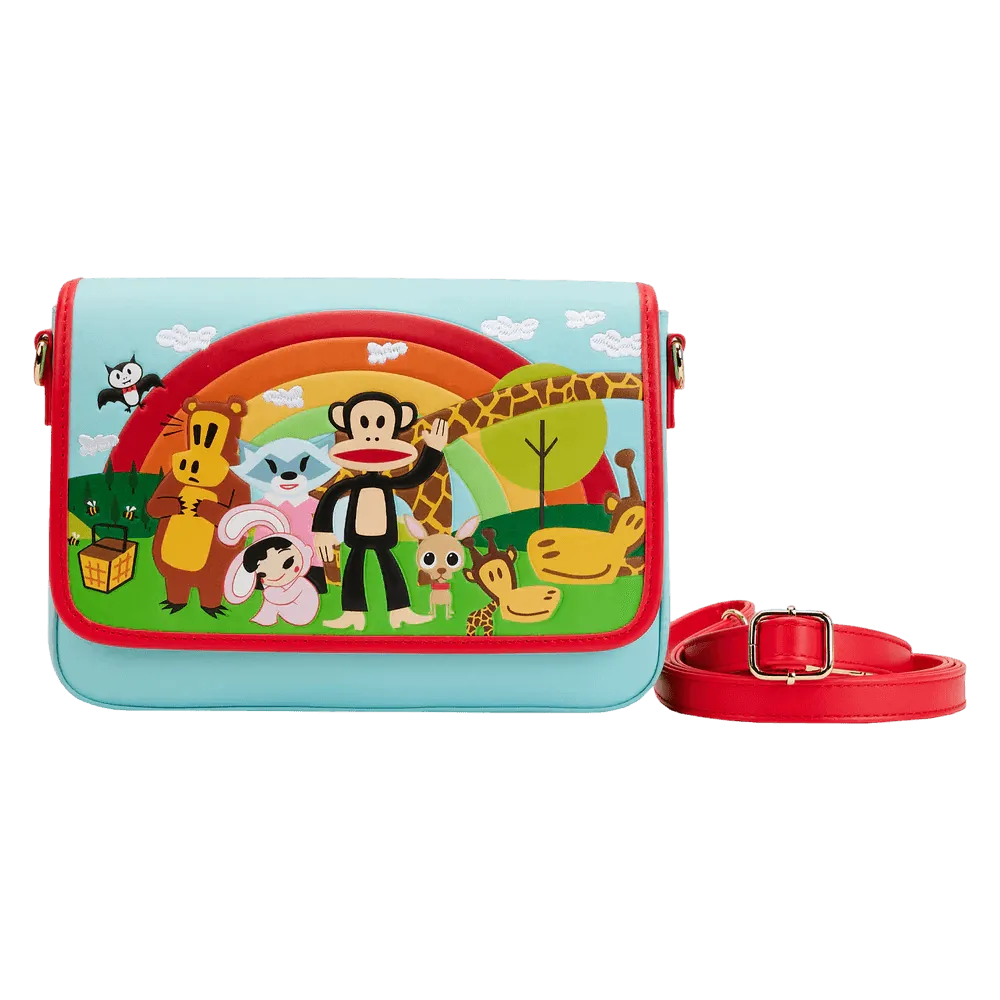 LOUPFTB0023 Paul Frank - Rainbow Group Crossbody - Loungefly - Titan Pop Culture