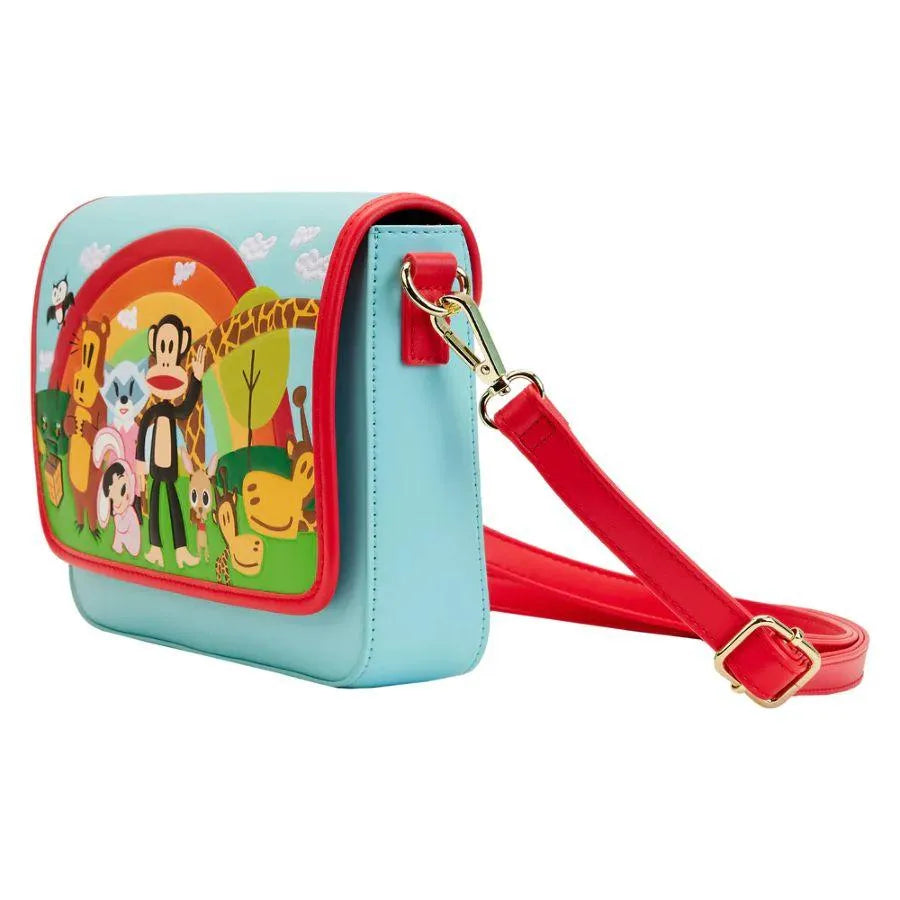 LOUPFTB0023 Paul Frank - Rainbow Group Crossbody - Loungefly - Titan Pop Culture