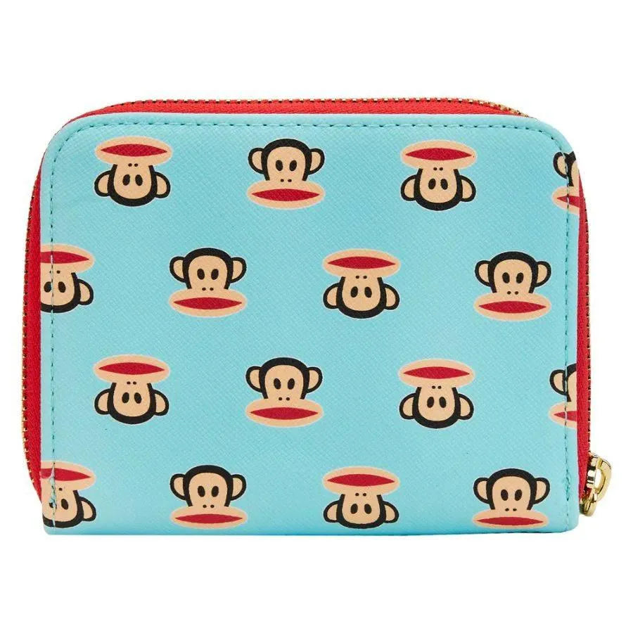 LOUPFWA0012 Paul Frank - Julius Head All-Over-Print Zip Around Purse - Loungefly - Titan Pop Culture