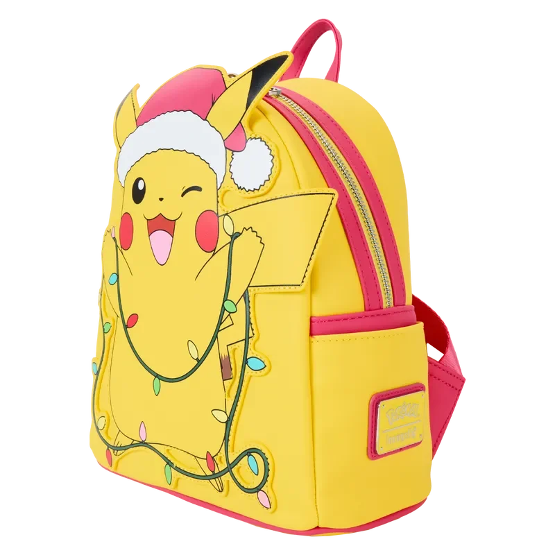 LOUPMBK0301 Pokemon - Holiday Pikachu Mini Backpack - Loungefly - Titan Pop Culture