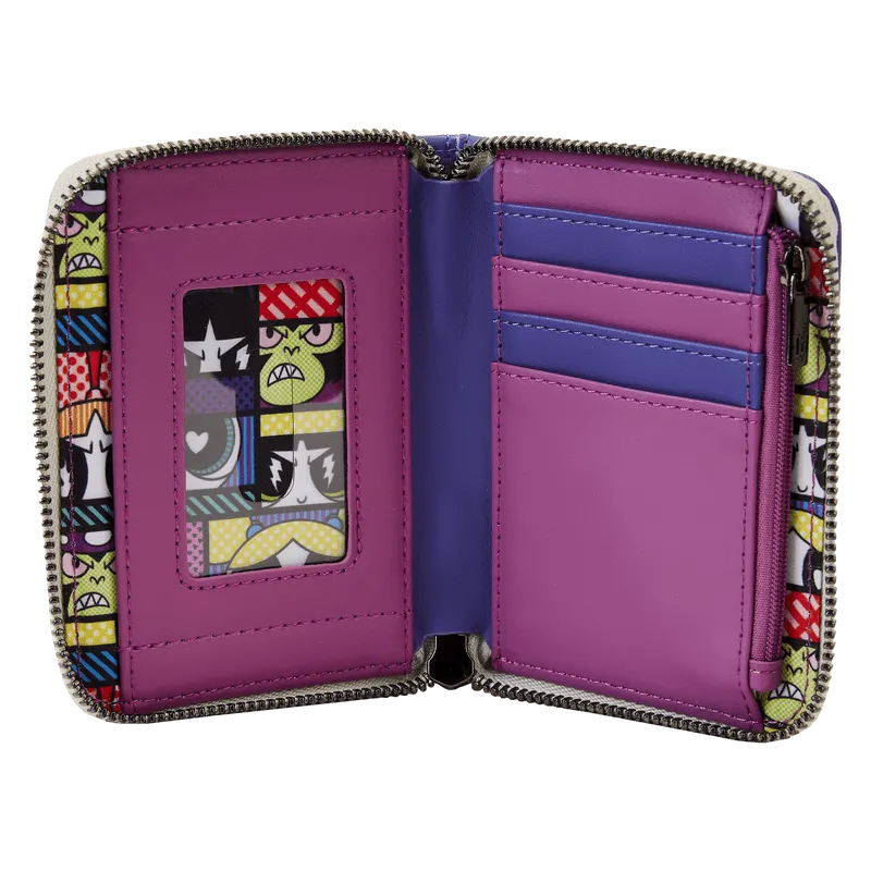 LOUPPGWA0002 Powerpuff Girls - Mojo Jojo Cosplay Zip Around Wallet - Loungefly - Titan Pop Culture
