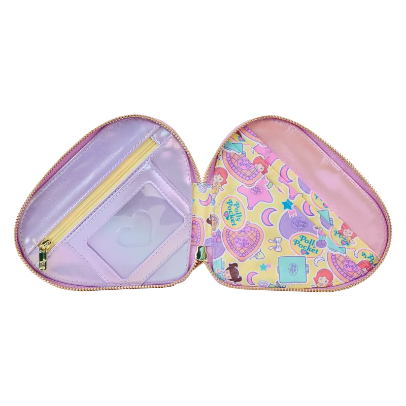 LOUPPWA0001 Polly Pocket - Zip Around Wallet - Loungefly - Titan Pop Culture