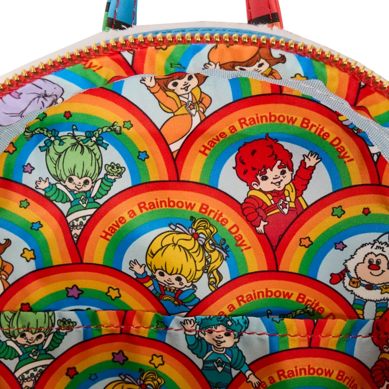 LOURBRBK0006 Rainbow Brite - Twink Mini Backpack - Loungefly - Titan Pop Culture