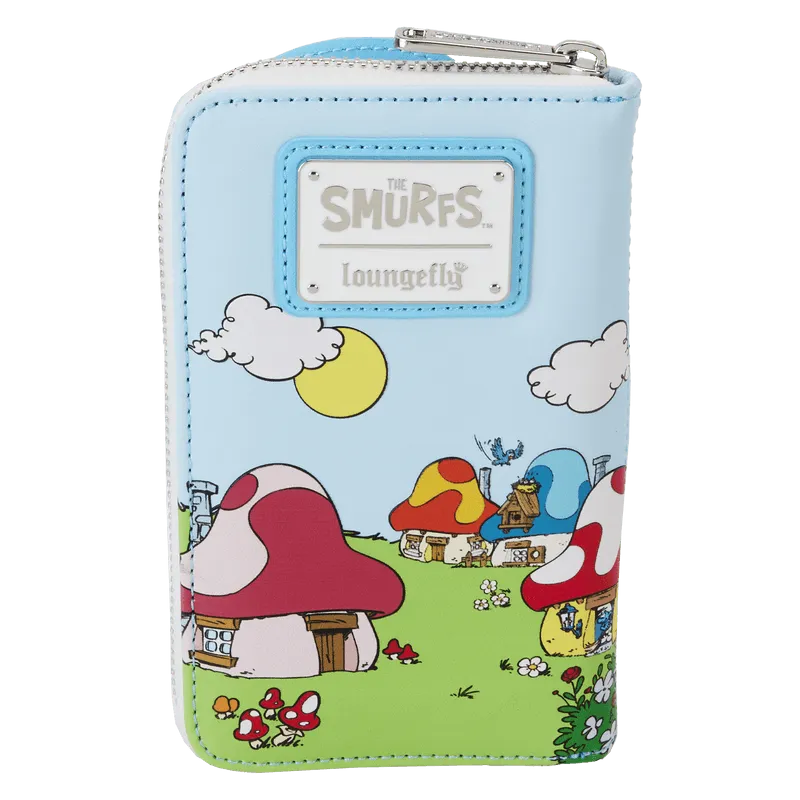 LOUSFWA0002 Smurfs - Smurfette Cosplay Zip Around Wallet - Loungefly - Titan Pop Culture