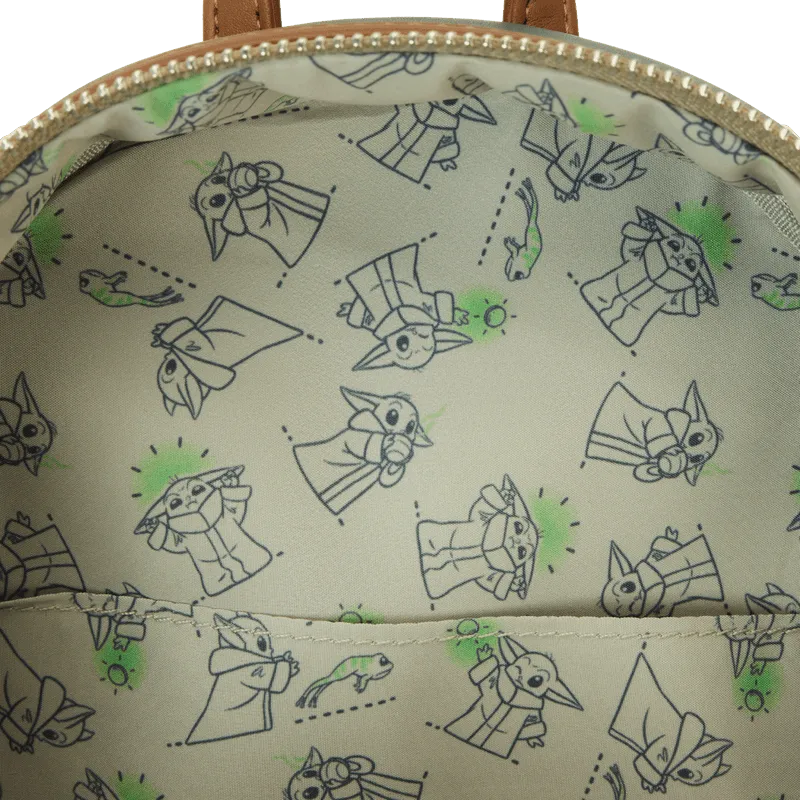 LOUSTBK0437 Star Wars: The Mandalorian - Ahsoka with Grogu Mini Backpack - Loungefly - Titan Pop Culture