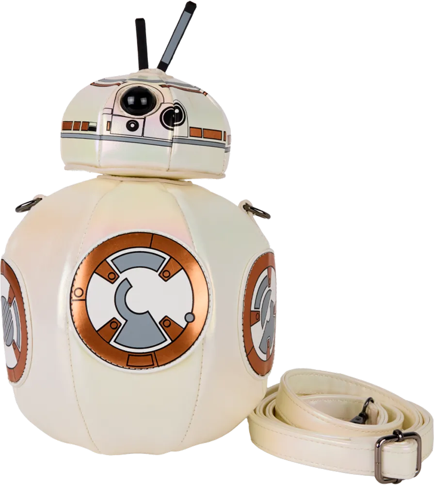 LOUSTTB0260 Star Wars: The Force Awakens - BB-8 Figural Crossbody Bag - Loungefly - Titan Pop Culture
