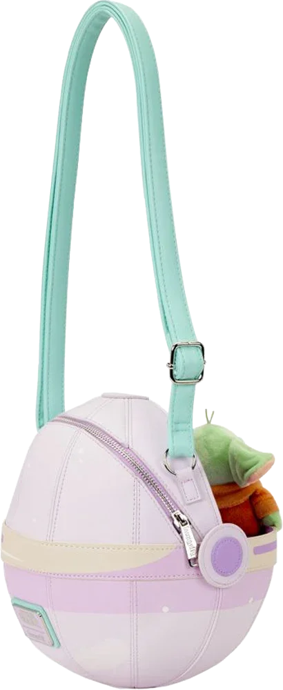 Star Wars: Mandalorian - Grogu Figural Plush Crossbody Bag