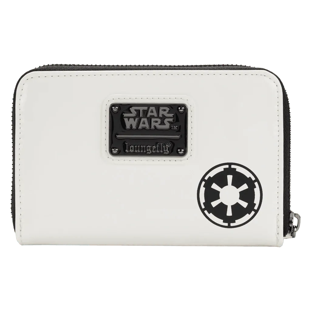 LOUSTWA0183 Star Wars - Stormtrooper Zip Purse - Loungefly - Titan Pop Culture