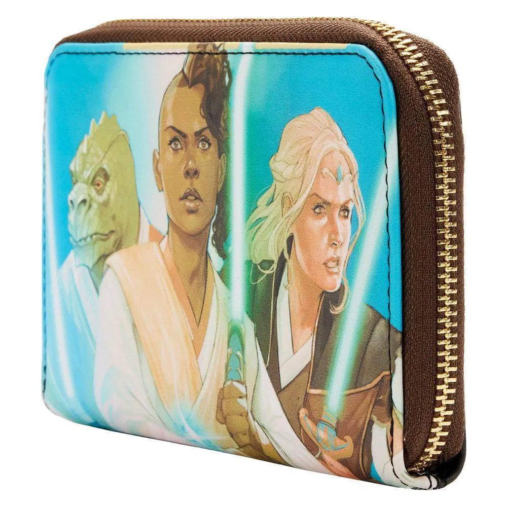 LOUSTWA0193 Star Wars - High Republic Comic Zip Around Wallet - Loungefly - Titan Pop Culture