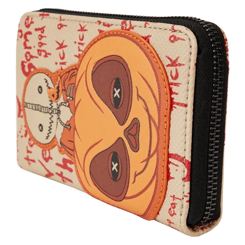 LOUTRTWA0003 Trick 'R Treat - Sam Zip Wallet - Loungefly - Titan Pop Culture