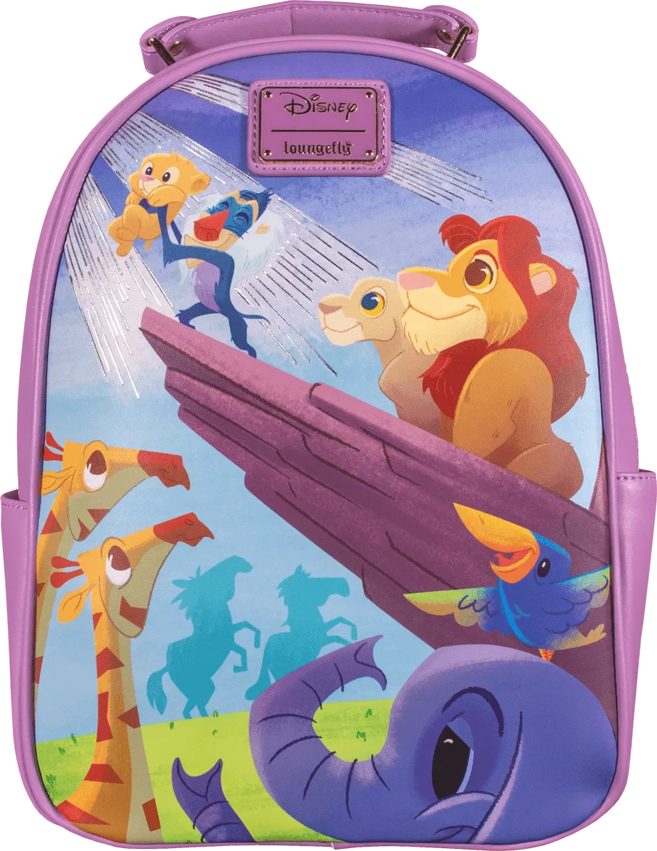 LOUWDBK2308 Lion King (1994) - Simba Raise US Exclusive Mini Backpack - Loungefly - Titan Pop Culture