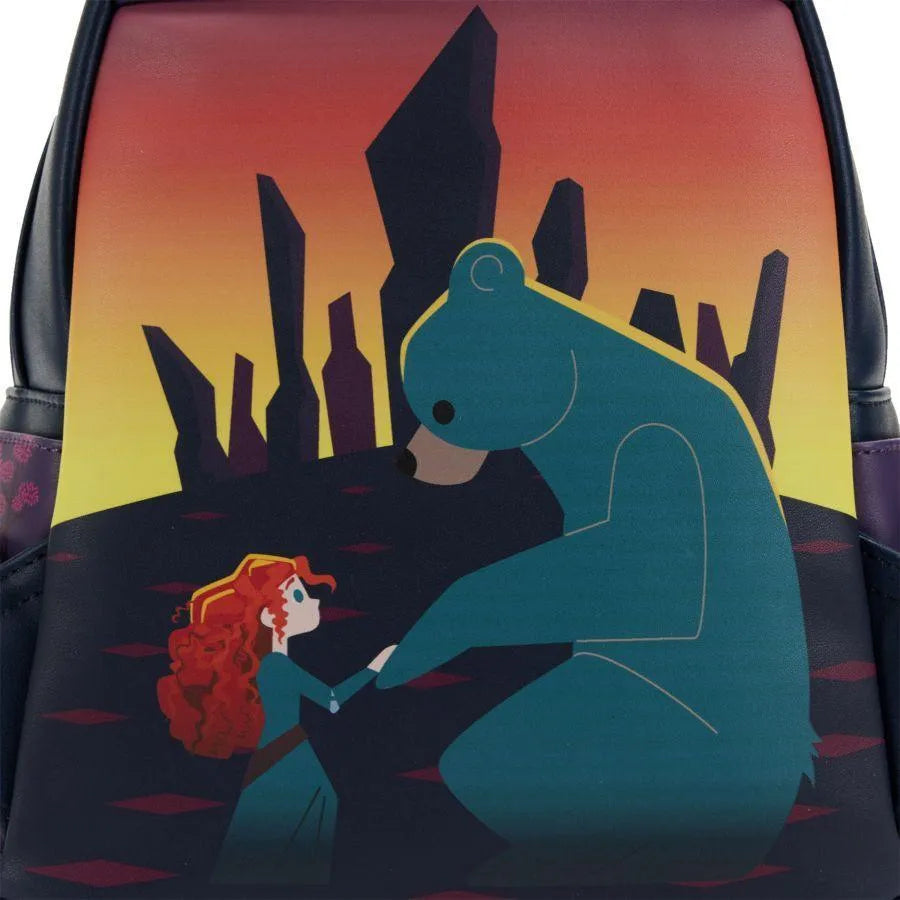 LOUWDBK2369 Brave - Castle Mini Backpack - Loungefly - Titan Pop Culture