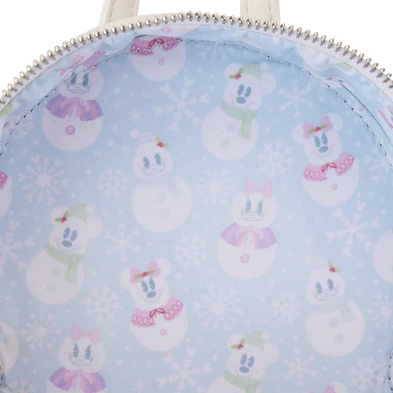LOUWDBK3374 Disney - Minnie Mouse Pastel Snowman Mini Backpack - Loungefly - Titan Pop Culture