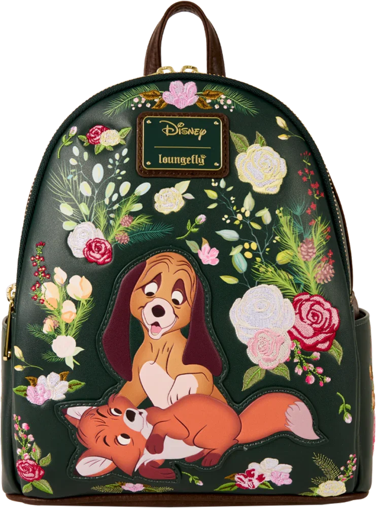 LOUWDBK4076 The Fox & The Hound - Playtime Mini Backpack - Loungefly - Titan Pop Culture