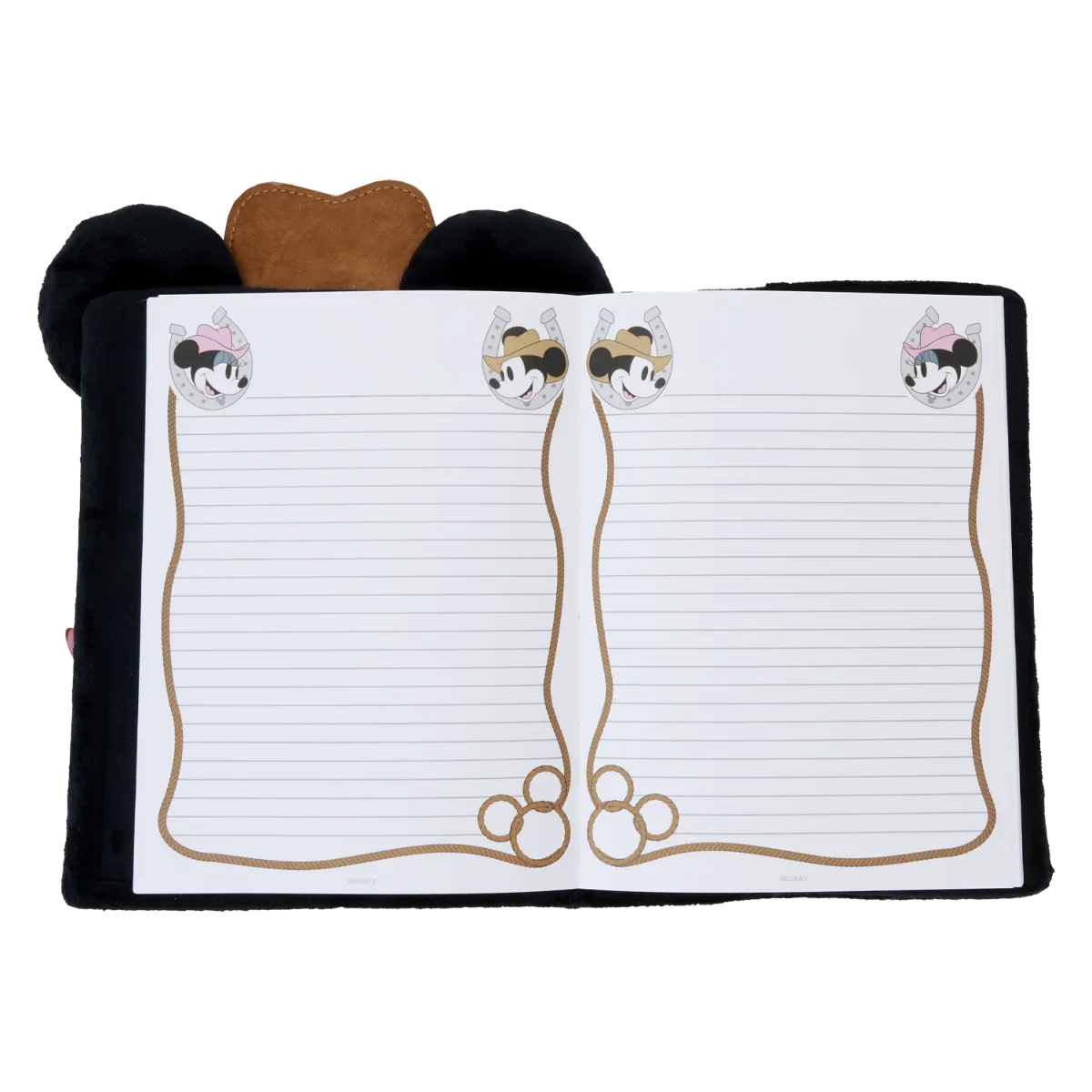 Disney - Western Mickey Plush Journal