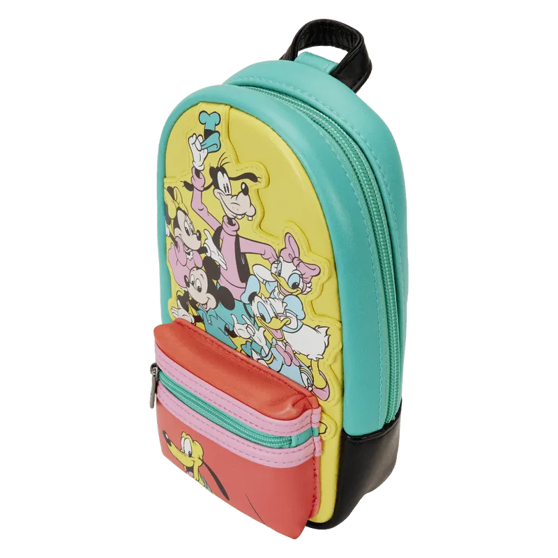 LOUWDPCC0001 Disney: D100 - Mickey & Friends Classic Stationary Pencil Case - Loungefly - Titan Pop Culture