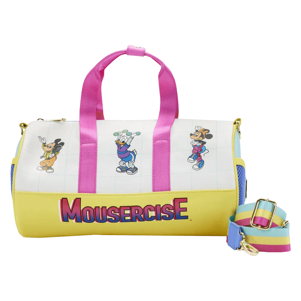 LOUWDTB2548 Disney - Mousercise Duffle Bag - Loungefly - Titan Pop Culture