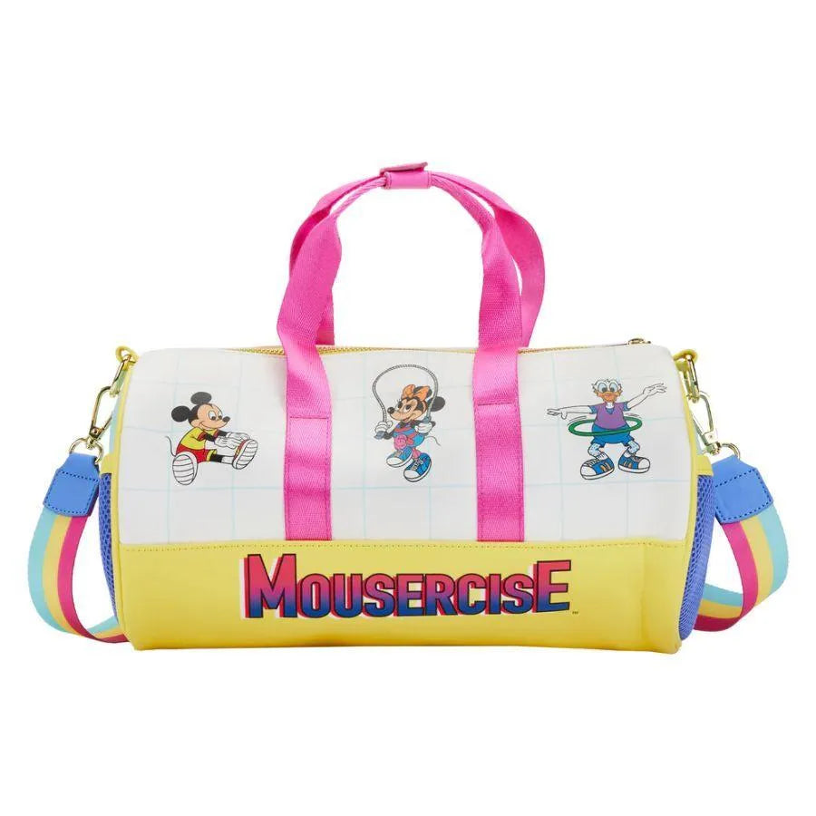 LOUWDTB2548 Disney - Mousercise Duffle Bag - Loungefly - Titan Pop Culture