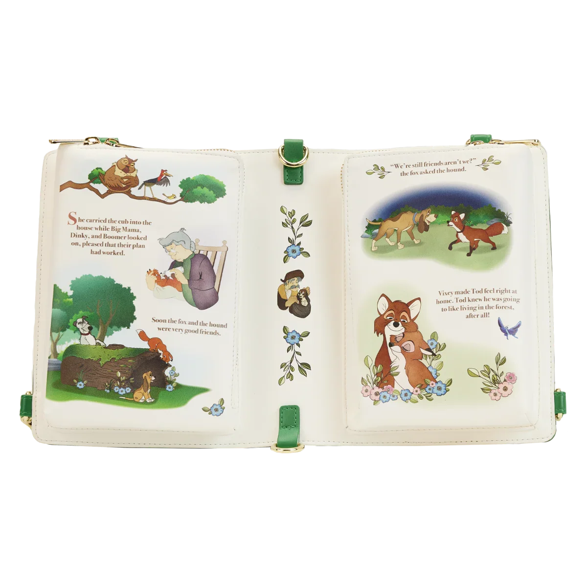 The Fox & the Hound - Classic Book Convertible Crossbody
