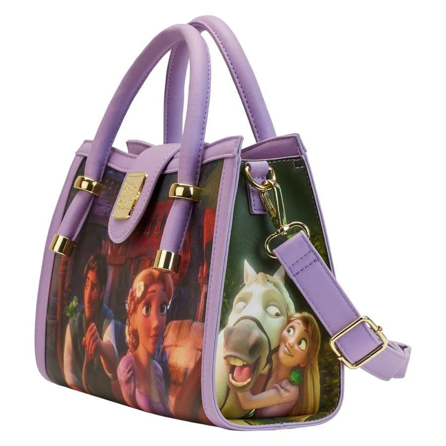 LOUWDTB2718 Tangled - Princess Scene Crossbody Bag - Loungefly - Titan Pop Culture