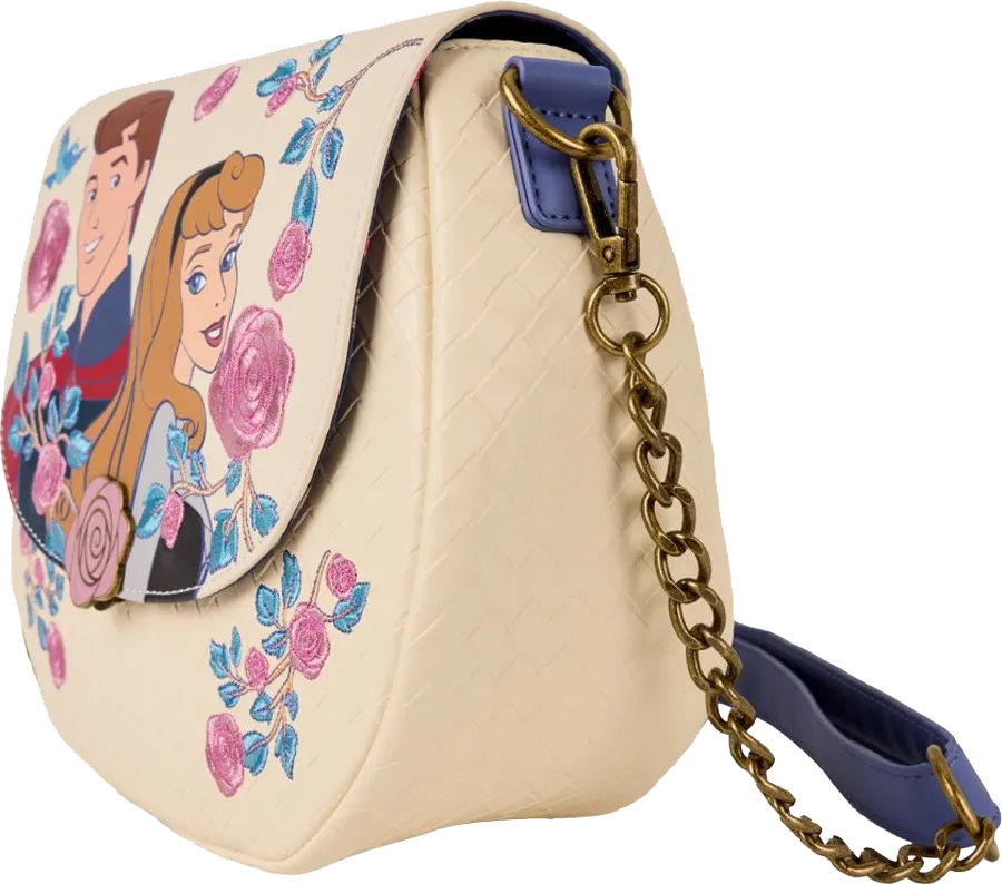 LOUWDTB3228 Disney - Princess Aurora & Prince Phillip Crossbody Bag - Loungefly - Titan Pop Culture