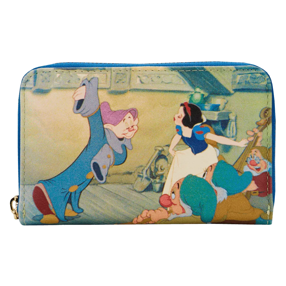 LOUWDWA2010 Snow White and the Seven Dwarfs - Scenes Zip Purse - Loungefly - Titan Pop Culture