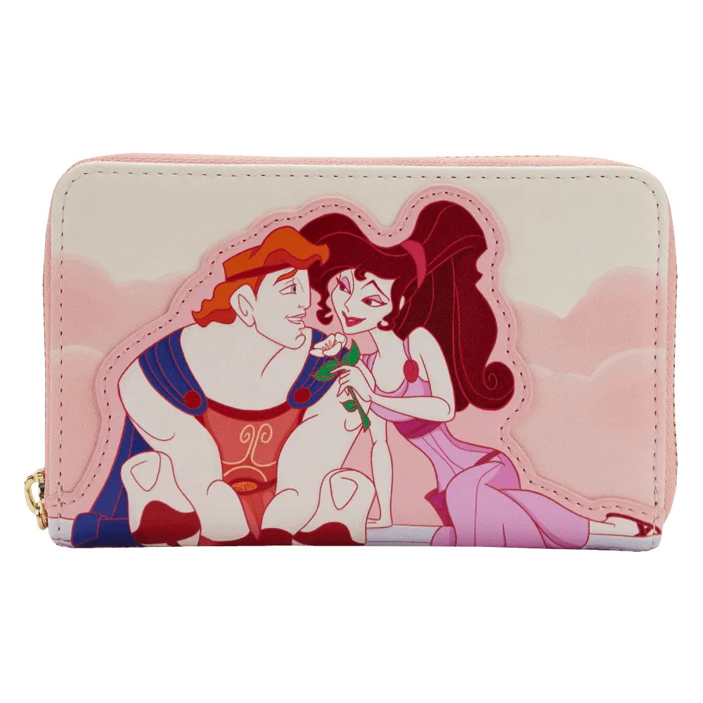LOUWDWA2107 Hercules (1997) - Hercules and Megara 25th Anniversary Zip Purse - Loungefly - Titan Pop Culture