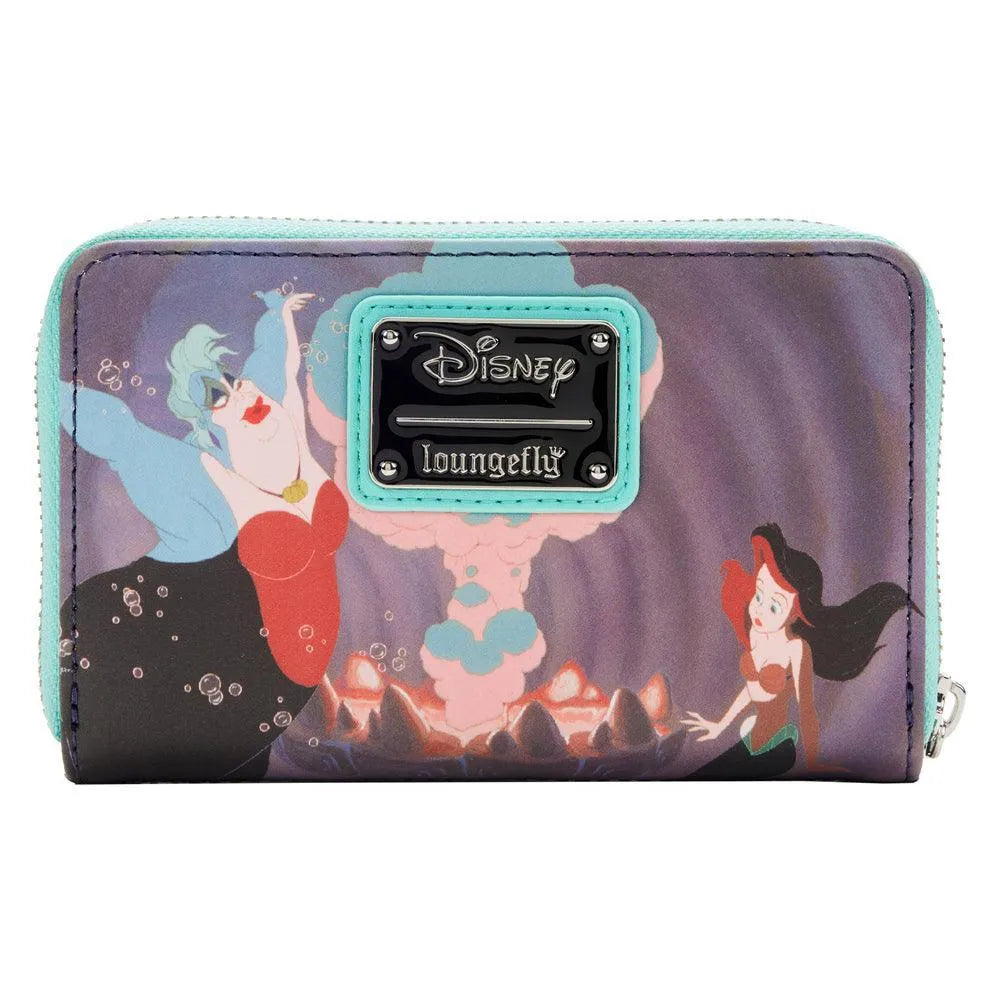 LOUWDWA2174 The Little Mermaid (1989) - Princess Scenes Zip Purse - Loungefly - Titan Pop Culture