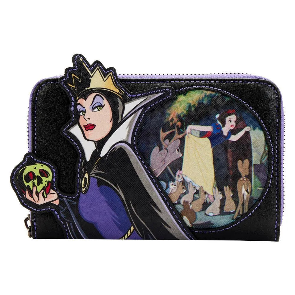 LOUWDWA2177 Snow White (1937) - Evil Queen Apple Zip Purse - Loungefly - Titan Pop Culture