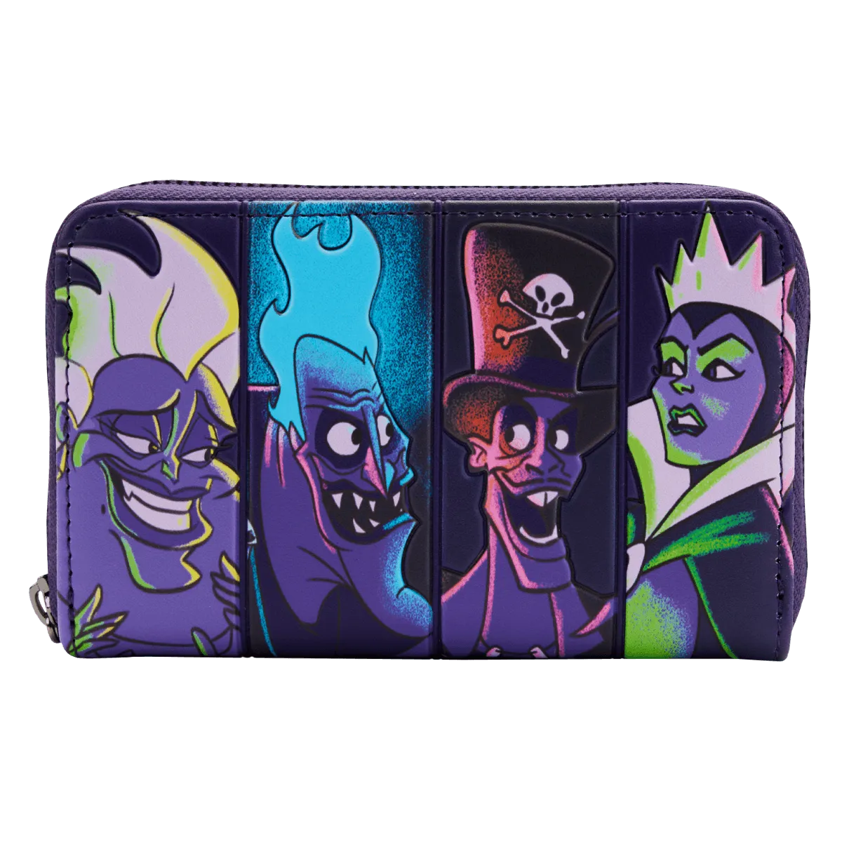 LOUWDWA2221 Disney Villains - In the Dark Zip Purse - Loungefly - Titan Pop Culture
