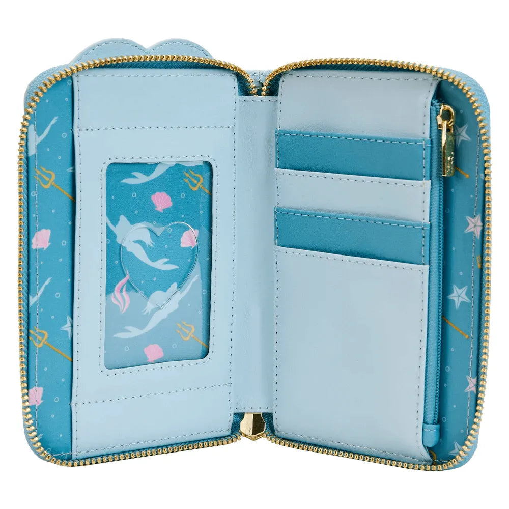 LOUWDWA2447 The Little Mermaid (1989) - Wedding Cake Zip Around Purse - Loungefly - Titan Pop Culture