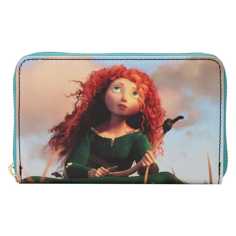 LOUWDWA2466 Brave - Merida Princess Scene Zip Around Purse - Loungefly - Titan Pop Culture