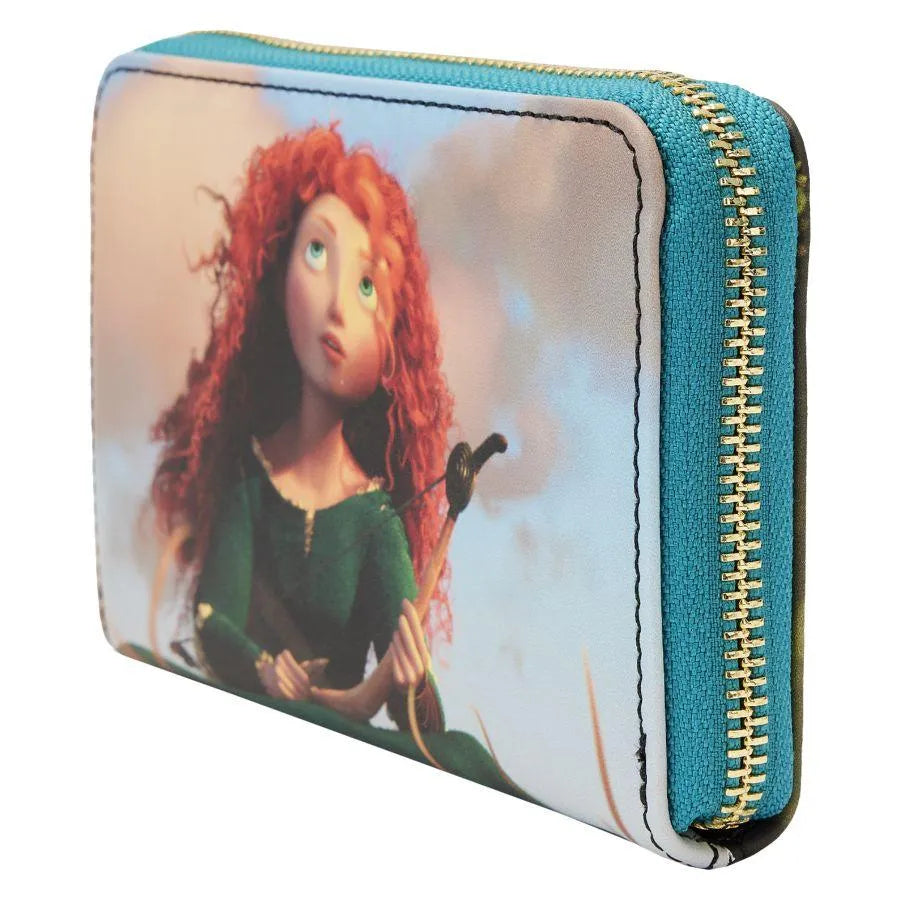 LOUWDWA2466 Brave - Merida Princess Scene Zip Around Purse - Loungefly - Titan Pop Culture