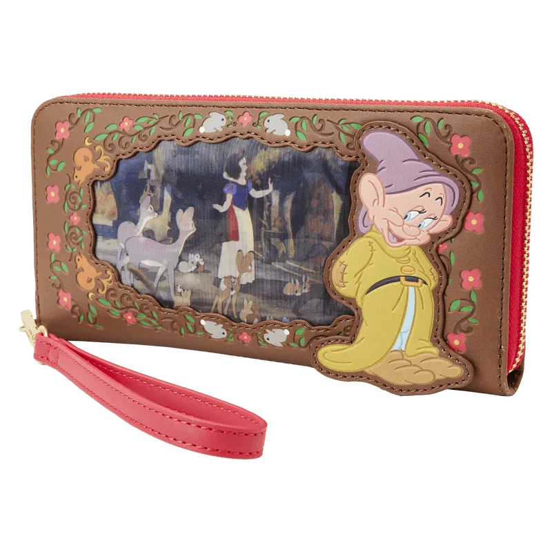 LOUWDWA2539 Snow White (1937) - Princess Series Zip Wristlet - Loungefly - Titan Pop Culture