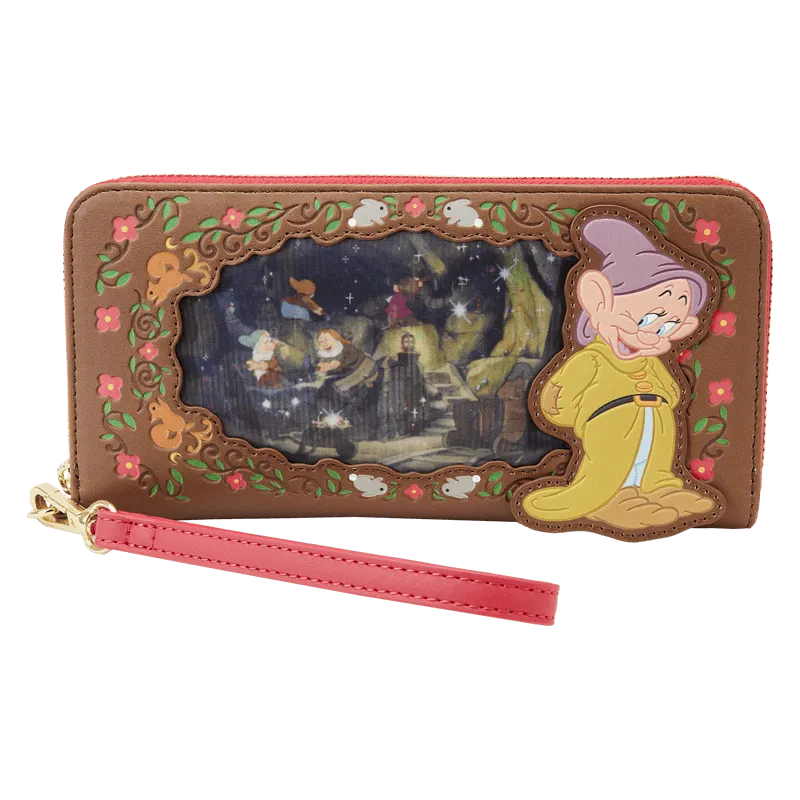 LOUWDWA2539 Snow White (1937) - Princess Series Zip Wristlet - Loungefly - Titan Pop Culture