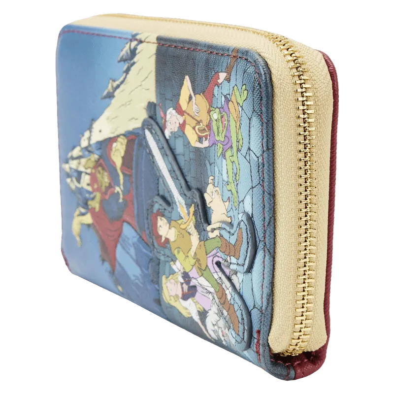 LOUWDWA2543 Disney - The Black Cauldron Zip Around Wallet - Loungefly - Titan Pop Culture