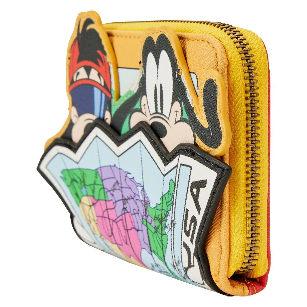 LOUWDWA2595 Disney - Goofy Movie Road Trip Zip Around Wallet - Loungefly - Titan Pop Culture