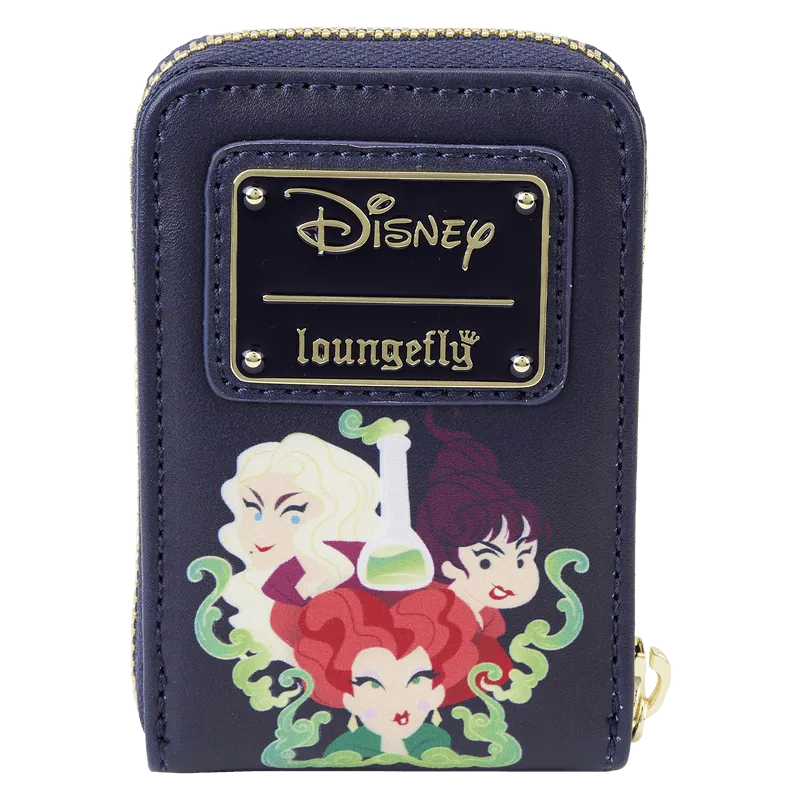 LOUWDWA2631 Hocus Pocus - Sanderson Sisters Cauldron Glow Accordion Wallet - Loungefly - Titan Pop Culture