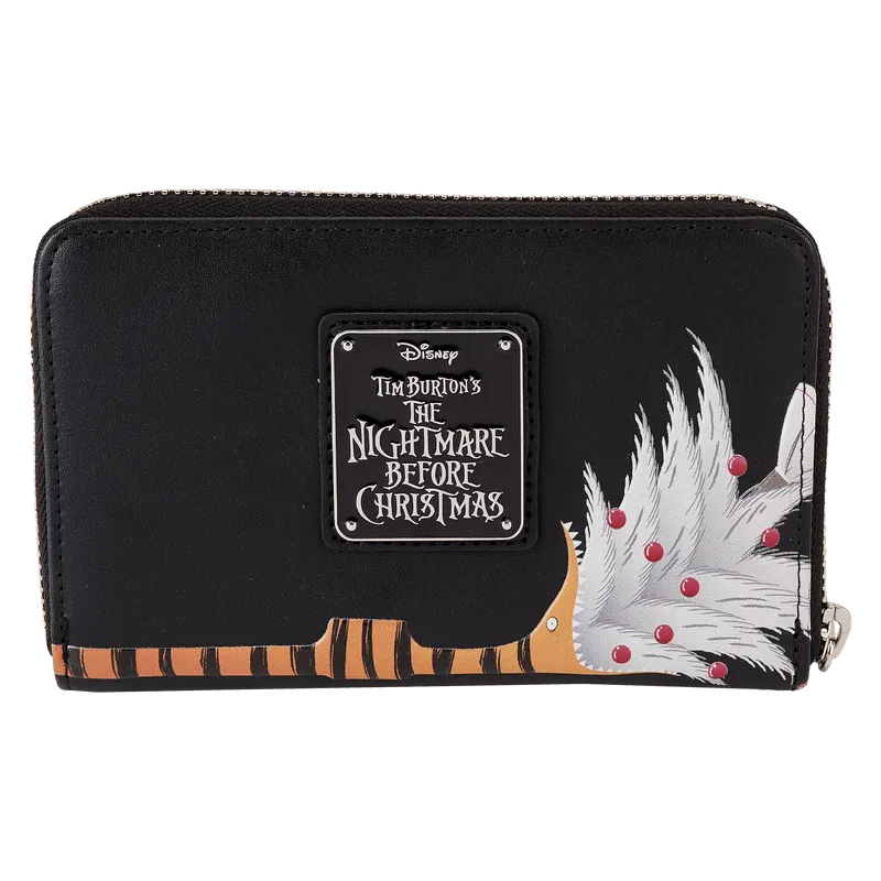LOUWDWA2876 The Nightmare Before Christmas - Tree String Lights Glow Zip Around Wallet - Loungefly - Titan Pop Culture
