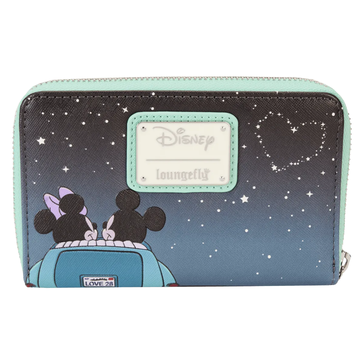 LOUWDWA2932 Disney - Mickey & Minnie Date Drive-In Zip Wallet - Loungefly - Titan Pop Culture