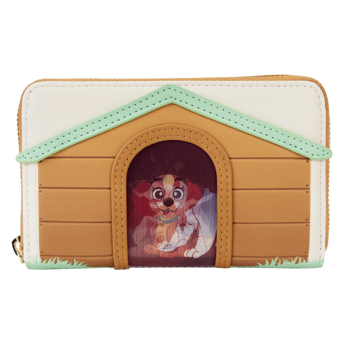 LOUWDWA2937 Disney - I Heart Disney Dogs Lenticular Zip Wallet - Loungefly - Titan Pop Culture
