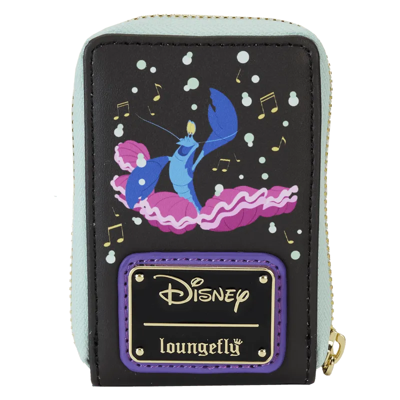 LOUWDWA3023 The Little Mermaid (1989) 35th Anniversary - Life Is The Bubbles Zip Around Wallet - Loungefly - Titan Pop Culture