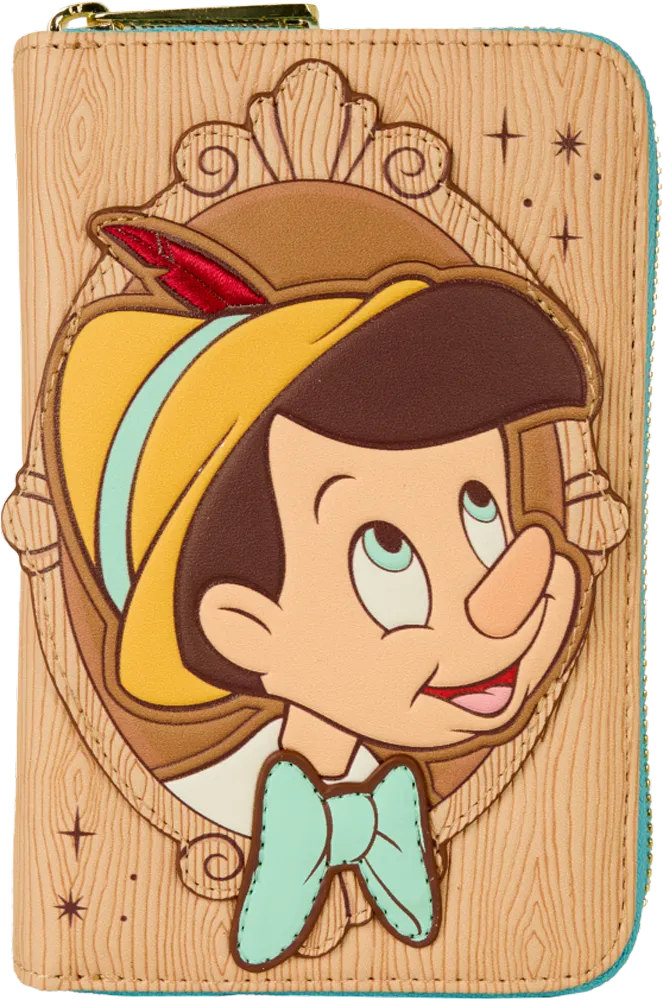 LOUWDWA3290 Pinocchio - Portrait Zip Around Wallet - Loungefly - Titan Pop Culture