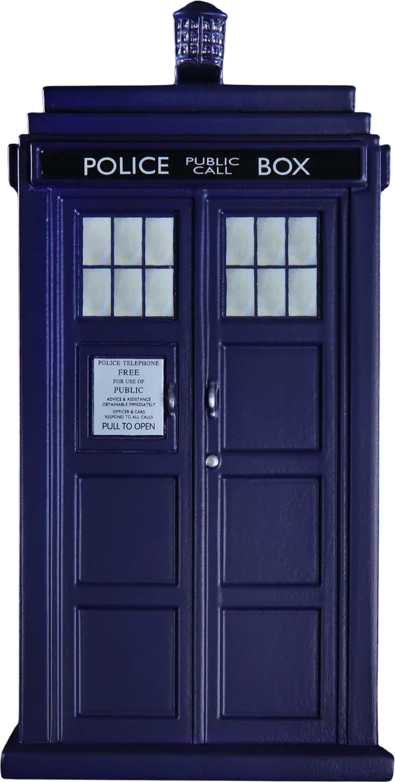Doctor Who - The Ninth & Tenth Doctor's TARDIS 1:21 Scale Polyresin Replica