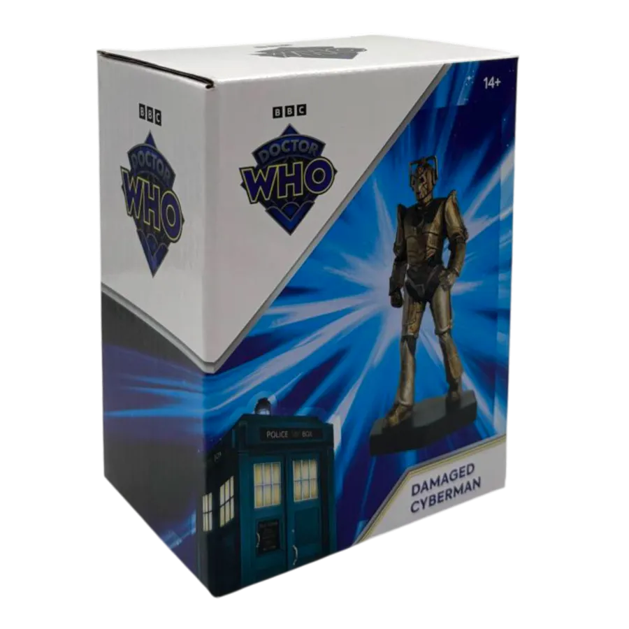 MASDRWHO-02 Doctor Who - Closing Time Damaged Cyberman Figure - Master Replicas - Titan Pop Culture