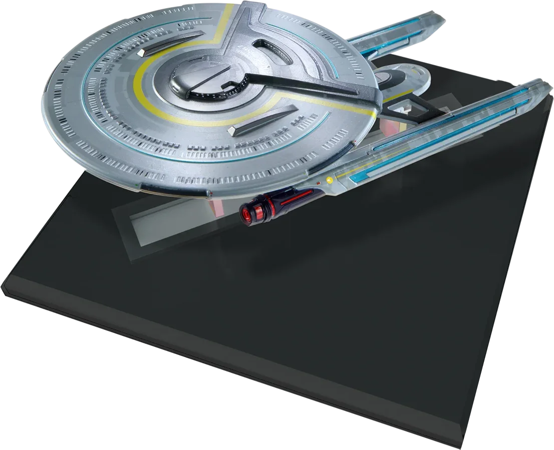 Star Trek: Lower Decks - U.S.S. Cerritos NCC-75667 Diecast Ship & Book