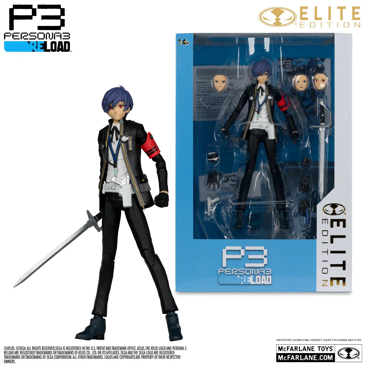 Persona 3 - Figura de 7" de El Protagonista Edición Élite